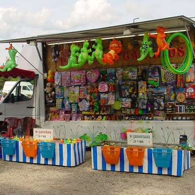 Stand pêches aux canards